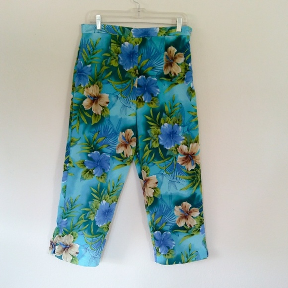 connected apparel Pants & Jumpsuits Connected Apparel Womens Hawaiian